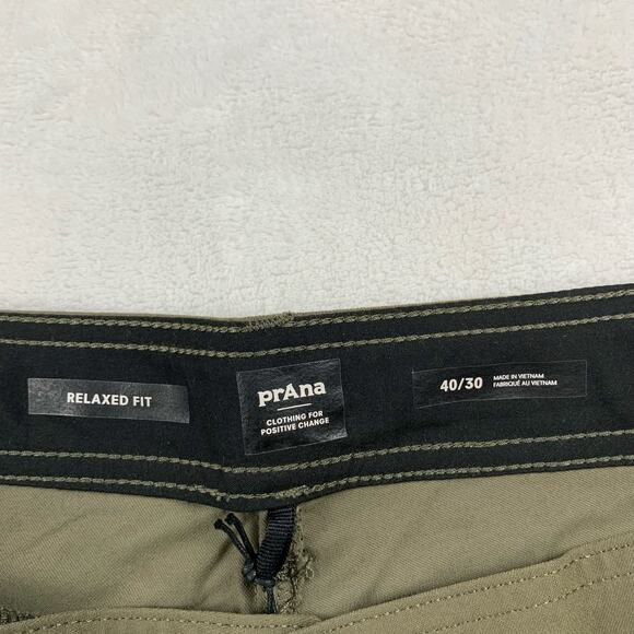 NWT Prana Stretch Zion Pants II Standard Mens 40x30 Slate Green Outdoor Hiking - Picture 5 of 15